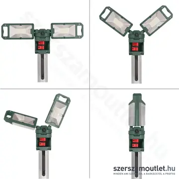 METABO BSA 18 LED 5000 DUO-S Akkus fényvető lámpa 5000lm, 18V (Akku és töltő nélkül)