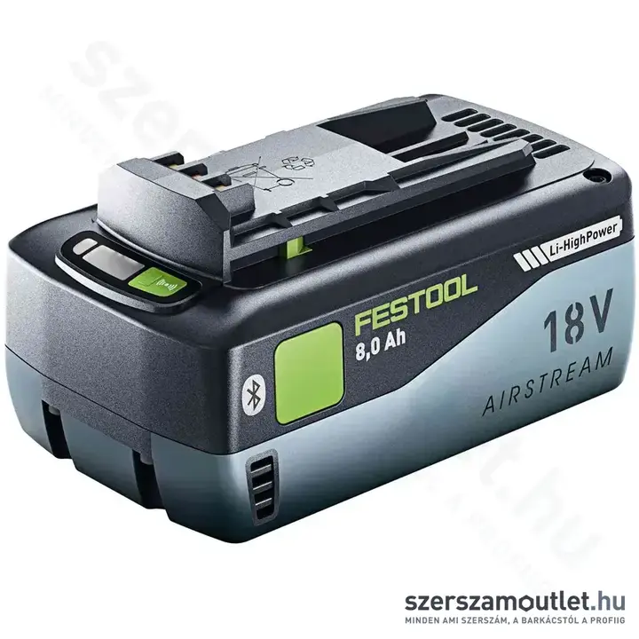 FESTOOL BP 18 Li 8,0 HP-ASI HighPower Li-Ion Akkumulátor (8,0Ah/18V)