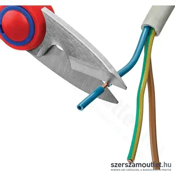 KNIPEX Villanyszerelő olló 160mm (95 05 10 SB)