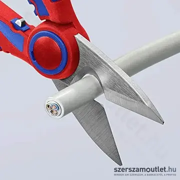 KNIPEX Villanyszerelő olló 160mm (95 05 10 SB)