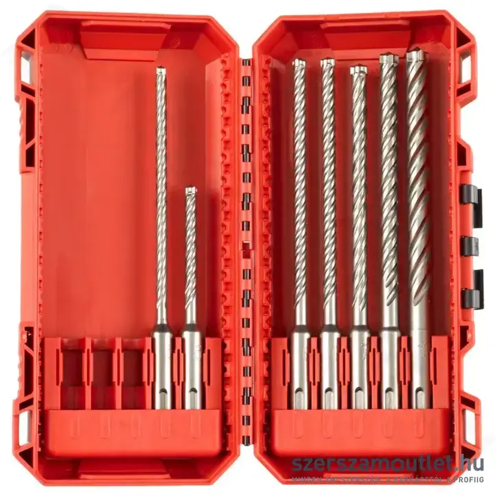 MILWAUKEE MX4 SDS-Plus 4 élű fúrószár készlet 7 részes (5,5-10mm)