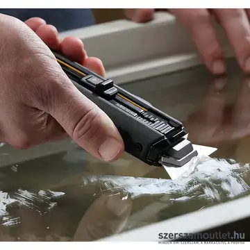 TOUGHBUILT H4S5-01 Kitolható pengés kés 16,5cm (+5db penge) és KP-1 Habbetétes térdvédő csomagban