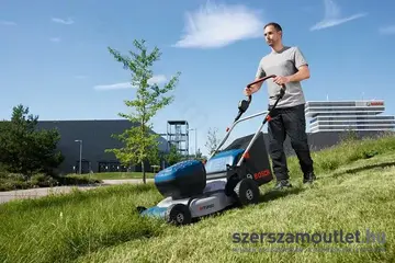 BOSCH GRA 18V2-46 Szénkefementes akkus fűnyíró 46cm BiTurbo (Akku és töltő nélkül)
