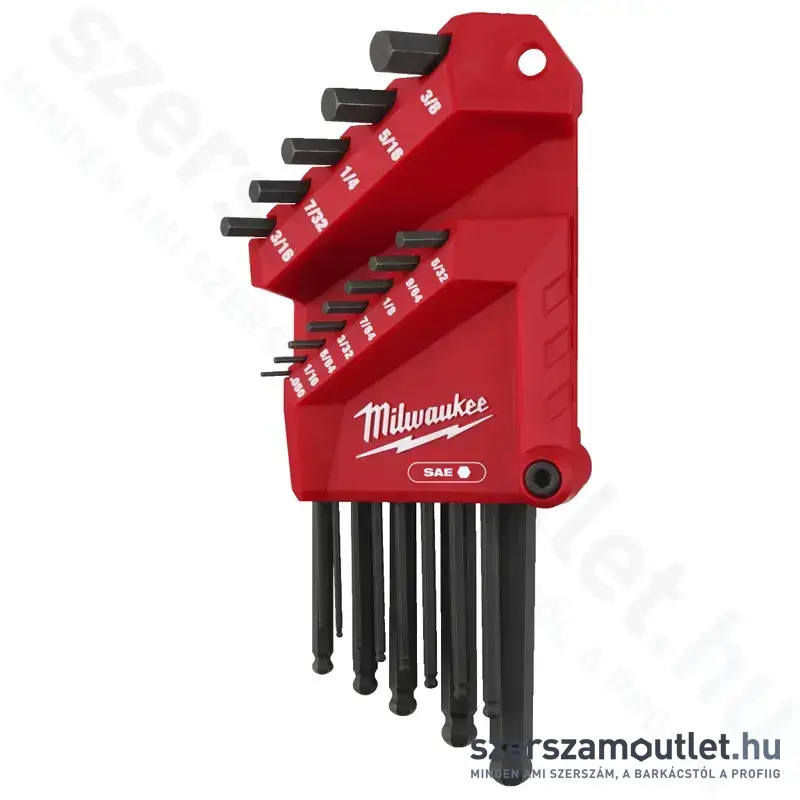 MILWAUKEE Imbuszkulcs készlet 13 részes