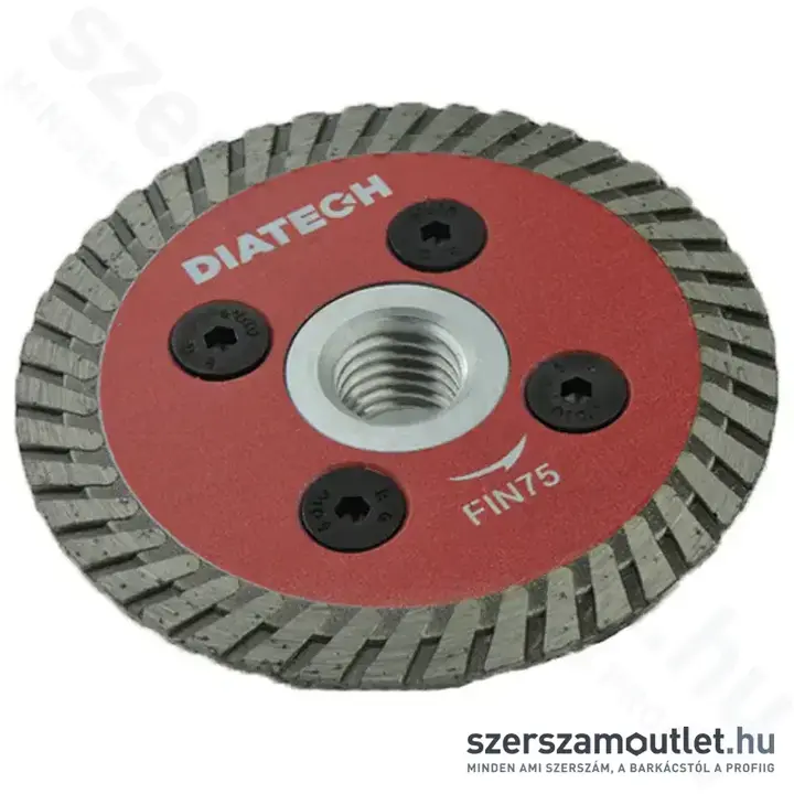 DIATECH Mini turbó vágókorong M14 75mm (FIN75)