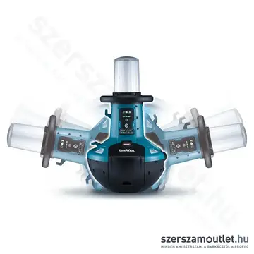 MAKITA 40Vmax XGT / 14,4-18V LXT Li-Ion akkus/hálózati LED térlámpa 5500 lumen (Z)(ML010G)