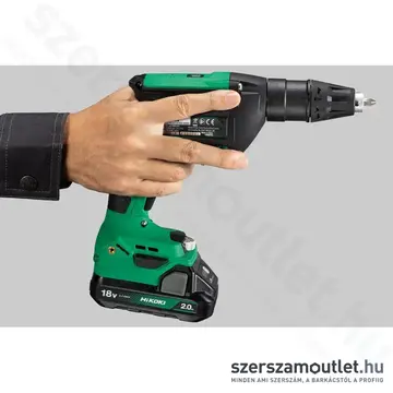 HIKOKI W18DB-W2Z Akkus gipszkarton csavarbehajtó HITBOXBAN (18V) (Akku és töltő nélkül!)