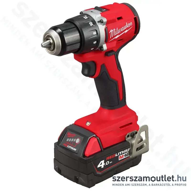 MILWAUKEE M18 BLDDRC-402C Akkus fúró-csavarozó kofferben (2x4,0Ah/18V) (4933492834)