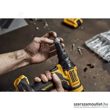 DEWALT DCF403 Akkus szegecshúzó TSTAK kofferben (3/16