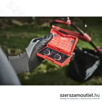 MILWAUKEE L4 RLEPB-301 USB újratölthető hallásvédő füldugók BLUETOOTH funkcióval (3,0Ah/4,0V)