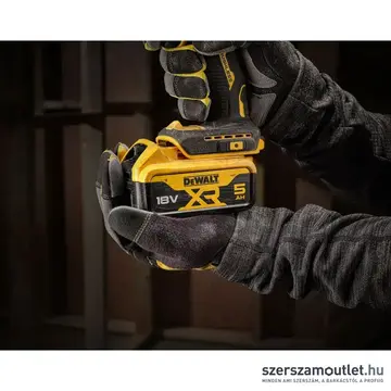 DEWALT DCD100YP2T-QW szénkefe nélküli ütvefúró-csavarbehajtó TSTAK kofferben (2×5,0Ah/18V)