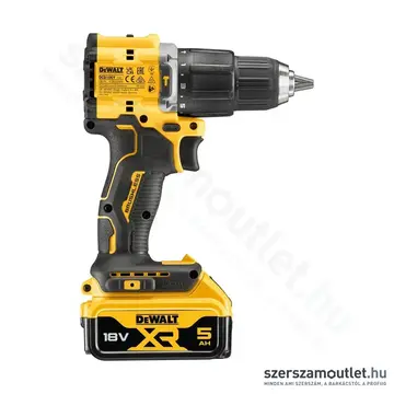 DEWALT DCD100YP2T-QW szénkefe nélküli ütvefúró-csavarbehajtó TSTAK kofferben (2×5,0Ah/18V)