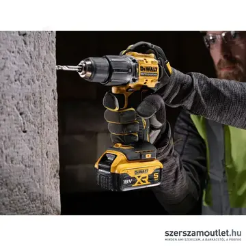 DEWALT DCD100YP2T-QW szénkefe nélküli ütvefúró-csavarbehajtó TSTAK kofferben (2×5,0Ah/18V)