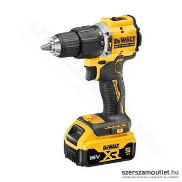 DEWALT DCD100YP2T-QW szénkefe nélküli ütvefúró-csavarbehajtó TSTAK kofferben (2×5,0Ah/18V)