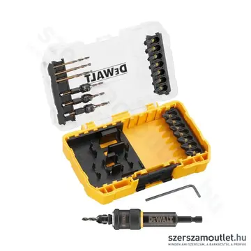DEWALT FLEXTORQ fúrószár- és bitkészlet 22db-os (DT70779T-QZ)