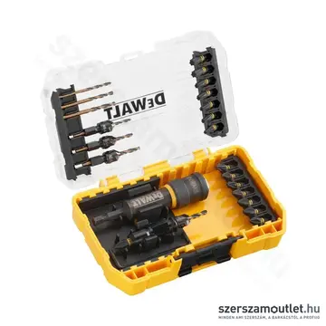 DEWALT FLEXTORQ fúrószár- és bitkészlet 22db-os (DT70779T-QZ)