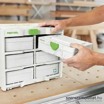 FESTOOL SYS3 S 76-WAGO-Set WAGO vezetékösszekötő készlet (175 részes)