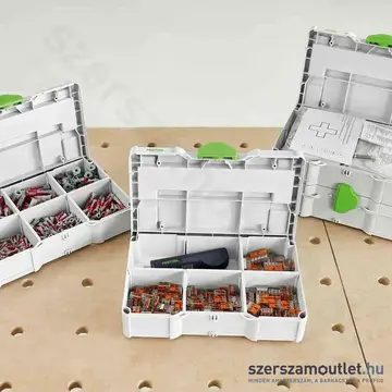 FESTOOL SYS3 S 76-WAGO-Set WAGO vezetékösszekötő készlet (175 részes)