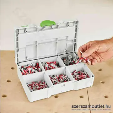 FESTOOL SYS3 S 76-DBL-Set FISCHER Dübel készlet (610 részes)