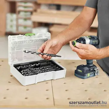 FESTOOL SYS3 S 76-SB CE-SORT/6 Spirálfúró készlet (6 részes)