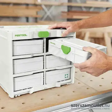 FESTOOL SYS3 S 76-SB CE-SORT/6 Spirálfúró készlet (6 részes)