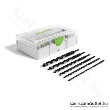 FESTOOL SYS3 S 76-SB CE-SORT/6 Spirálfúró készlet (6 részes)