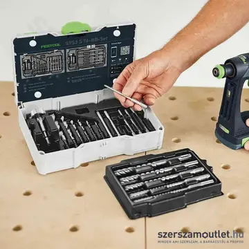 FESTOOL SYS3 S 76-BB-Set Fúrószár- és bitkészlet (18 részes)