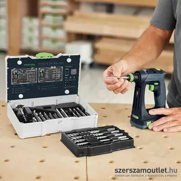 FESTOOL SYS3 S 76-BB-Set Fúrószár- és bitkészlet (18 részes)