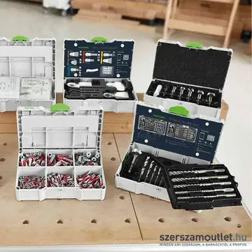FESTOOL SYS3 S 76-BB-Set Fúrószár- és bitkészlet (18 részes)
