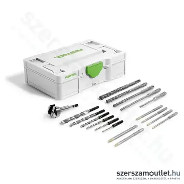 FESTOOL SYS3 S 76-BB-Set Fúrószár- és bitkészlet (18 részes)