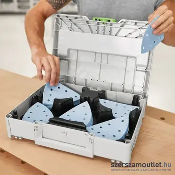 FESTOOL SYS-STF DELTA GR-Set Granat delta csiszolóvászon készlet (100 részes)