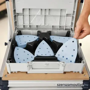 FESTOOL SYS-STF DELTA GR-Set Granat delta csiszolóvászon készlet (100 részes)