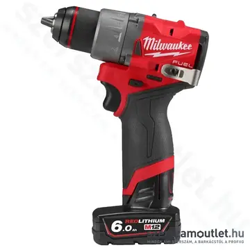 MILWAUKEE M12 FDD2-602X Akkus fúró-csavarbehajtó HD kofferben (2x6,0Ah/12V) (4933479875)