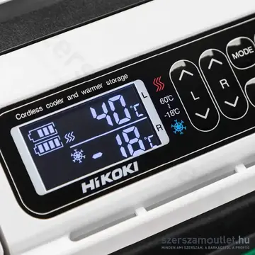 HIKOKI UL18DBA-W4Z Akkus hűtő és melegítőláda (18V) (Akku és töltő nélkül!)