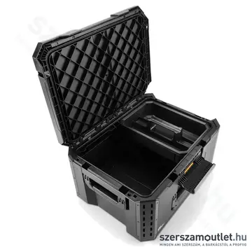 TOUGHBUILT B1-B-50 StackTech Nagy szerszámosláda 53,3x40,6x29,7cm (TB-B1-B-50)