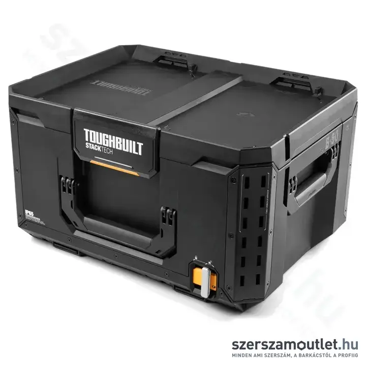 TOUGHBUILT B1-B-50 StackTech Nagy szerszámosláda 53,3x40,6x29,7cm (TB-B1-B-50)