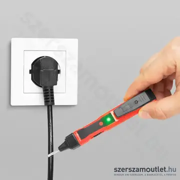 MAXWELL Fázisceruza érintésmentes funkcióval, fény- és hang visszajelzéssel, 70-250V/AC (elemes)