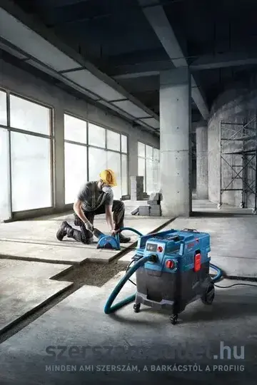 BOSCH GAS 400 A Ipari száraz-nedves automata porszívó (L-es porosztály) (1.200W/40l)