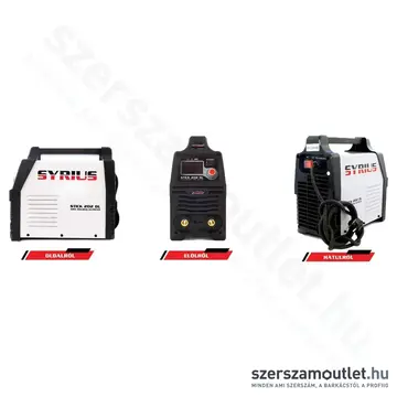 SYRIUS STICK 202 DL Hegesztőinverter MMA/LIFT-TIG, 230V/400V/200A/250A (MMA5.0)