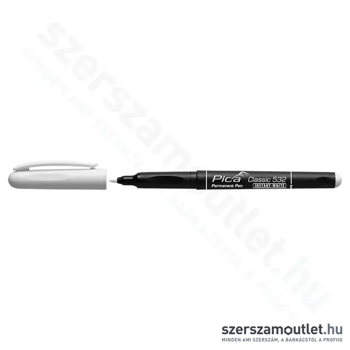 PICA INSTANT Kerekhegyű, festék jelölőfilc 1-2mm (Fehér) (532/52)