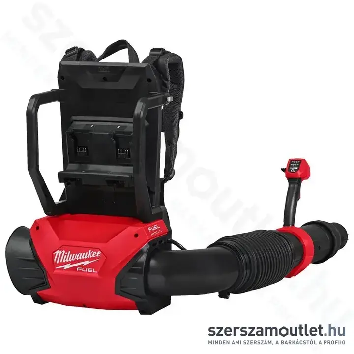 MILWAUKEE M18 F2BPB-0 Dupla akkumulátoros háti lombfúvó (18V) (Akku és töltő nélkül!)