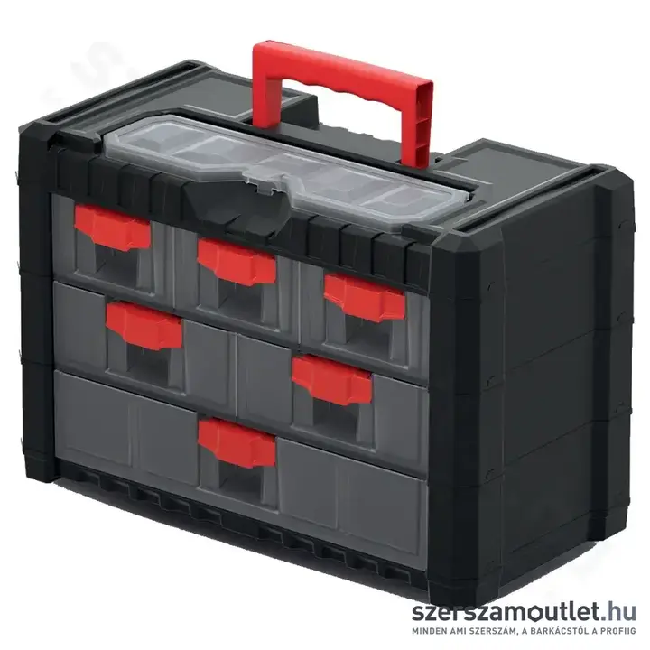 KISTENBERG MULTICASE CARGO Szortimenter szett, falra szerelhető, 400x200x260mm (KMC301)
