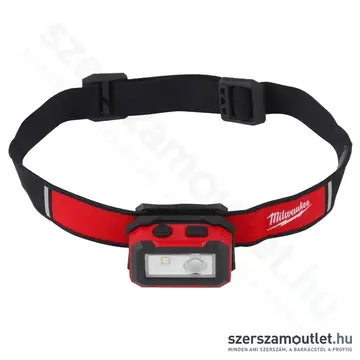 MILWAUKEE IR HL450PL250 USB Újratölthető fejlámpa + zseblámpa USB, 450/250lm, 4V (4933492104)