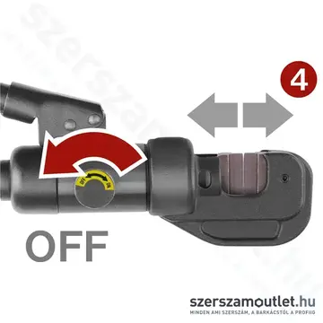FORTUM Hidraulikus betonacél vágó 4-16mm (4900172)