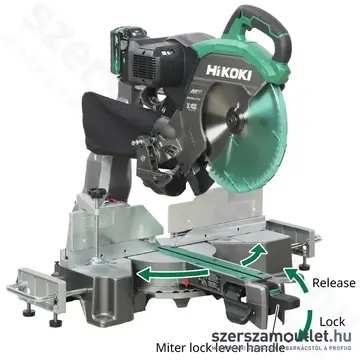 HIKOKI C3612DRA-W4Z Akkus gérvágó 305mm MULTI VOLT(36V) (Akku és töltő nélkül!)