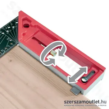 FORTUM Asztalos L-derékszög, lézer gravírozott 300mm (4784101)