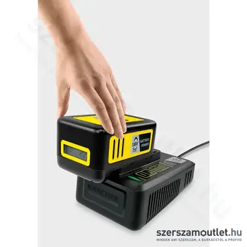 KARCHER Starter kit Battery Power 18/50 Akkumulátor és töltő 18V, 5,0Ah, 2,5A (2.445-063.0)