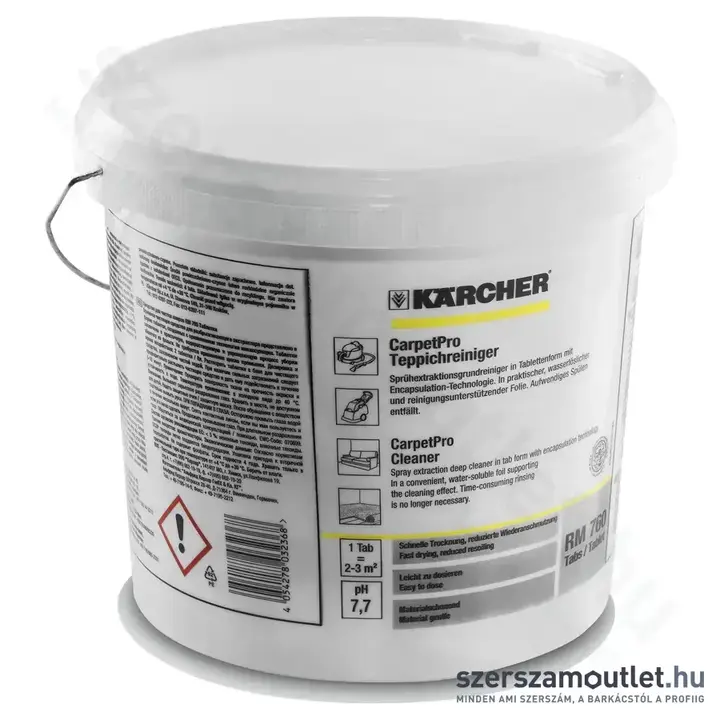 KARCHER Var2 RM 760 Szőnyegtisztító tabletta 8,9pH (200db/doboz) (6.295-856.0)
