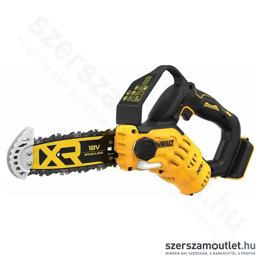 DEWALT DCMPS520N Akkus szénkefementes láncfűrész 15cm, 55ml, 18V (Akku és töltő nélkül)