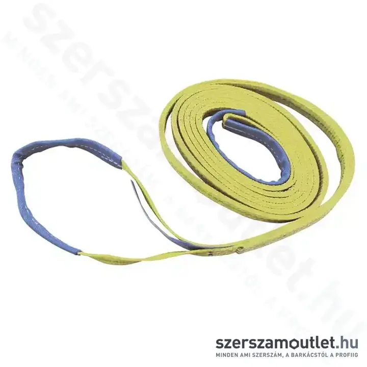 KERBL Emelő heveder SÁRGA (4m/90mm) (37634)